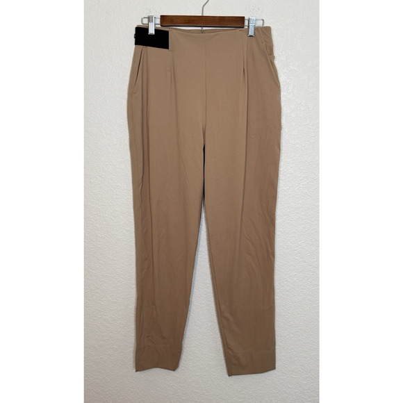 ADay Pants Medium Turn it Up Pull On BAL-LTE-89MD Beige Latte Classic Minimalist - Picture 3 of 9